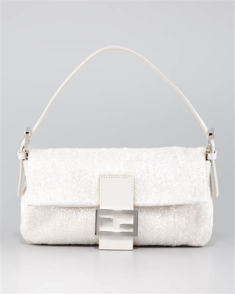 fendi baguette vintage white|fendi old baguette 1990.